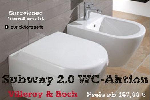 Villeroy & Boch Subway 2.0 Aktion