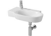 Ideal Standard Tonic Guest Handwaschbecken 60cm, links K0703, Farbe: wei&szlig; K070301