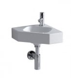 Keramag iCon xs Eckhandwaschbecken 330mm weiss, Farbe: wei&szlig; 124729000