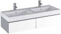 Keramag iCon Doppel-Waschtischunterschrank 840220 1190x240x477mm, Alpin 840220000