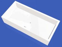 ifloat Corian Wanne freistehend als Monolith mit Fu&szlig;gestell IFLOAT4