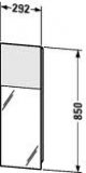 Duravit Starck Spiegel mit Beleuchtung 9716, 292mm S1971600000