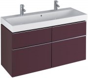 Keramag iCon Waschtischunterschrank 840421 1190x620x477mm, Burgund 840421000