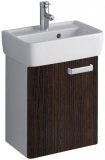 Keramag Renova Nr.1 Plan Handwaschbecken Unterschrank 879343 390x463x295, Wenge 879343000