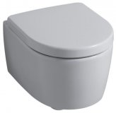 Keramag iCon xs Tiefsp&uuml;l WC, kurz, 6l, wandh&auml;ngend, weiss 204030, Farbe: wei&szlig; 204030000