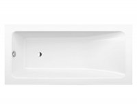 Bette One Relax, mit rundem Ablauf, 190x90cm, 3324, weiss, Farbe und Ausf&uuml;hrung: wei&szlig; 3324-000