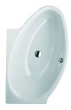 Bette Pool I Oval Badewanne 6052, 161x102cm, links, weiss, Farbe und Ausf&uuml;hrung: wei&szlig; 6052-000