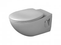 Duravit Wand-WC Duraplus Colomba 575 mm Tiefsp&uuml;ler, weiss, Farbe: wei&szlig; 2547090000