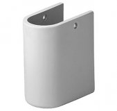 Duravit Halbs&auml;ule Starck 3 f&uuml;r 030050,075045,030160,030155, Farbe: wei&szlig; 0865170000
