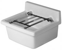 Duravit Ausgussbecken Starck 3 48cm, ohne Hahnloch, Farbe: wei&szlig; mit Wondergliss 03134800001