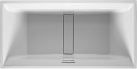 Duravit Rechteck-Badewanne 2nd floor 200x100cm 700161000000000