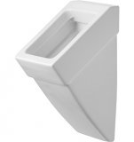 Duravit Urinal Vero, ohne Deckel, mit Zielobjekt, weiss, Farbe: wei&szlig; mit Wondergliss 28003200071