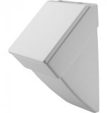 Duravit Urinal Vero, weiss, f&uuml;r Deckel, mit Zielobjekt, Farbe: wei&szlig; mit Wondergliss 28013200071