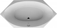 Duravit 2x3 Sechseck-Badewanne 200x100cm 700024000000000