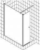 Kermi atea duschkabine walk in wall