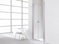 Koralle Pendelt&uuml;r Edition PTE 120 1165-1205x1850mm, Duschkabinen: Silber Matt ESG L62407502524