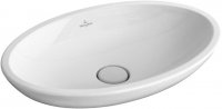 Villeroy und Boch Aufsatzwaschtisch Loop & Friends, Farbe: wei&szlig; 51510101