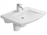 Villeroy und Boch Waschtisch Lifetime 5174V6 600x520mm, Farbe: wei&szlig; 5174V601