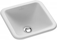 Villeroy und Boch Einbauwaschtisch Loop & Friends, Farbe: wei&szlig; 61562101