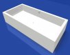 ifloat Corian Wanne mit Front- und Seitensch�rzen und Fuss
