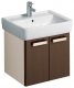 Keramag Renova Nr.1 Plan Waschtischunterschrank 879063 530x463x445mm, Wenge