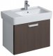 Keramag Renova Nr.1 Plan Waschtischunterschrank 879123 670x463x445mm, Wenge