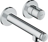Hansgrohe AXOR Uno Select Vanity top mixer flush-mounted, wall mounting, projection 158mm