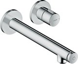 Hansgrohe AXOR Uno Select Vanity top mixer flush-mounted, wall mounting, projection 220mm