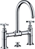 Hansgrohe AXOR Montreux Showerpipe mit Thermostat, Kopfbrause 240 1jet
