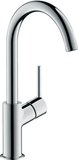 Hansgrohe Talis single-lever washbasin mixer 210, pop-up waste, 120° swivel spout