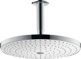 Hansgrohe Raindance Select S300 2 jet overhead shower head with ceiling connection, 27337