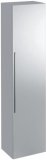 Keramag iCon Tall cabinet with one door and exterior mirror 840150 360x1500x292 mm, Alpin high gloss