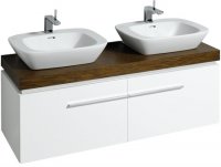 Keramag Silk Waschtisch 120x47cm, ohne Hahnloch, 121625