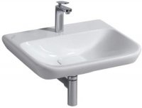 Keramag myDay washbasin 600x480mm, white with KeraTect, 125460