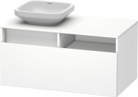 Duravit DuraStyle vanity unit wall-mounted 6784, 1 pull-out, 1 cut-out right, 1000mm