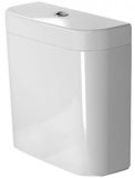 Duravit cistern Happy D.2, with IG 6L chrome, connection on the side