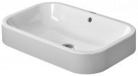 Duravit Top basin Happy D.2 60cm with overflow, without tap hole bench