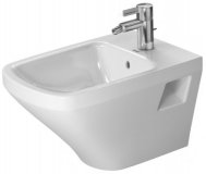 Duravit wall bidet DuraStyle 54cm with overflow, with tap hole bench, 1 tap hole 2282150000