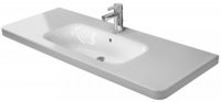 Duravit furniture washbasin DuraStyle 120cm with overflow, with tap hole bench, 1 tap hole