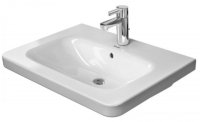 Duravit furniture washbasin DuraStyle 65cm with overflow, with tap hole bench, 1 tap hole