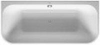 Duravit whirlpool bath Happy D.2 1800x800mm, pre-wall version, 2 back inclines, moulded acrylic cladding, fram...