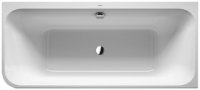 Duravit bathtub Happy D.2 180x80cm, corner right, 700317, with moulded acrylic cladding and frame