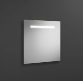 Burgbad Eqio illuminated mirror with horizontal LED illumination SIGP065, width: 650 mm