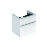 Geberit Smyle Square Vanity unit, 500.352., 584x617x470mm, with 2 drawers