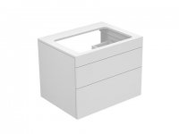 Keuco Edition 400 Vanity unit 31571, without tap hole drilling, 700 x 546 x 535 mm