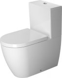 Duravit ME by Starck free-standing WC combination, wash-out, fixing included, for surface-mounted cistern, 4.5...