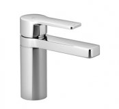 Villeroy & Boch Just single-lever basin mixer without pop-up waste, 140mm projection, chrome
