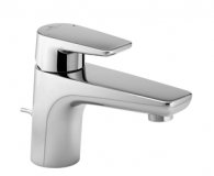 Villeroy & Boch SUBWAY Single-lever basin mixer without pop-up waste, chrome