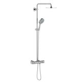 Grohe Rainshower shower system with Cosmopolitan 210 metal head shower and hand shower Power & Soul