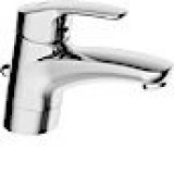 Hansa Hansamix basin mixer, with drain set, swivel spout, with water brake, projection: 157mm, 01192183